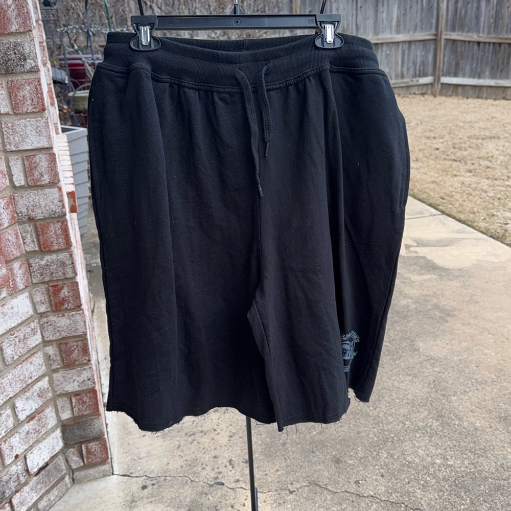 NWT Eskimo Joes Black French Terry Shorts xl OSU Oklahoma State University